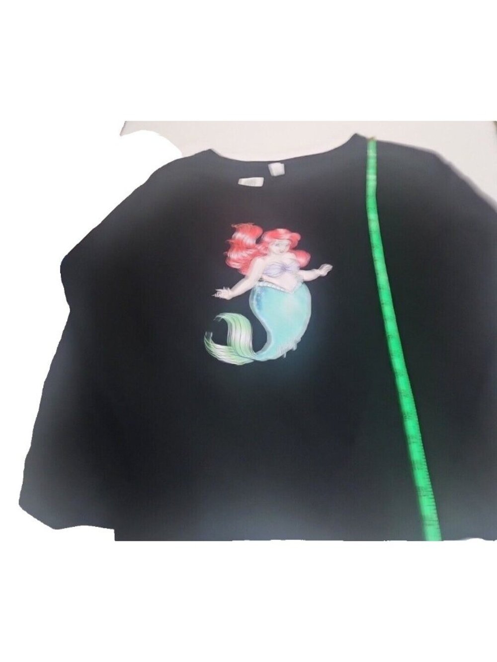 Disney Ariel Little Mermaid Sweatshirt Womens XL Bella Canvas Graphic Pullover - Picture 3 of 9